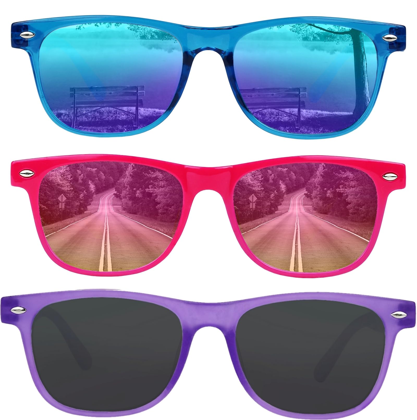 Yogo Vision Occhiali Da Sole Per Bambini, Occhiali Da Sole Con Montatura Polarizzata Per Bambini, Ragazzi E Ragazze