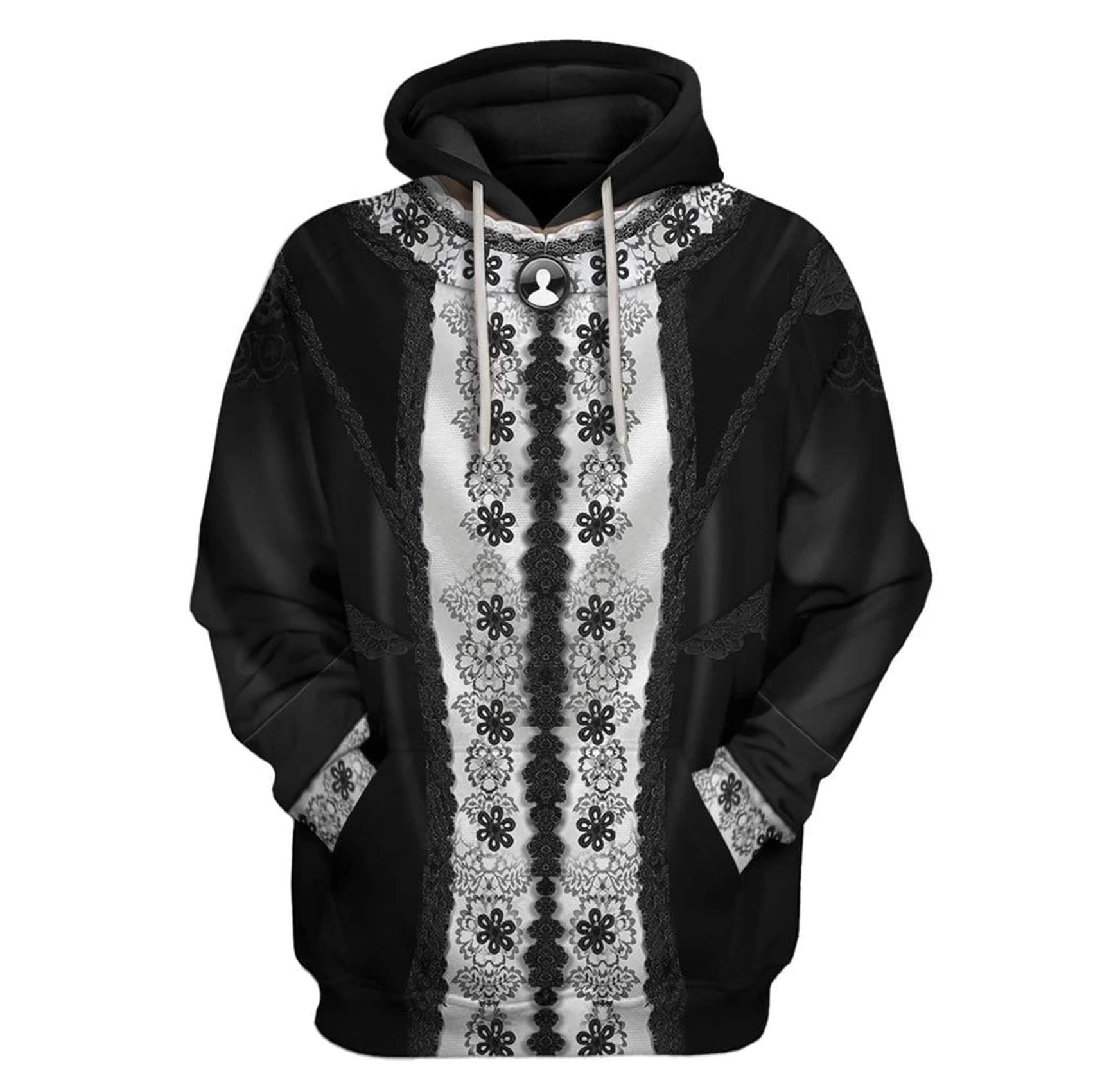 Uyecos Historical Hoodie Revolutionary War Uniform Top