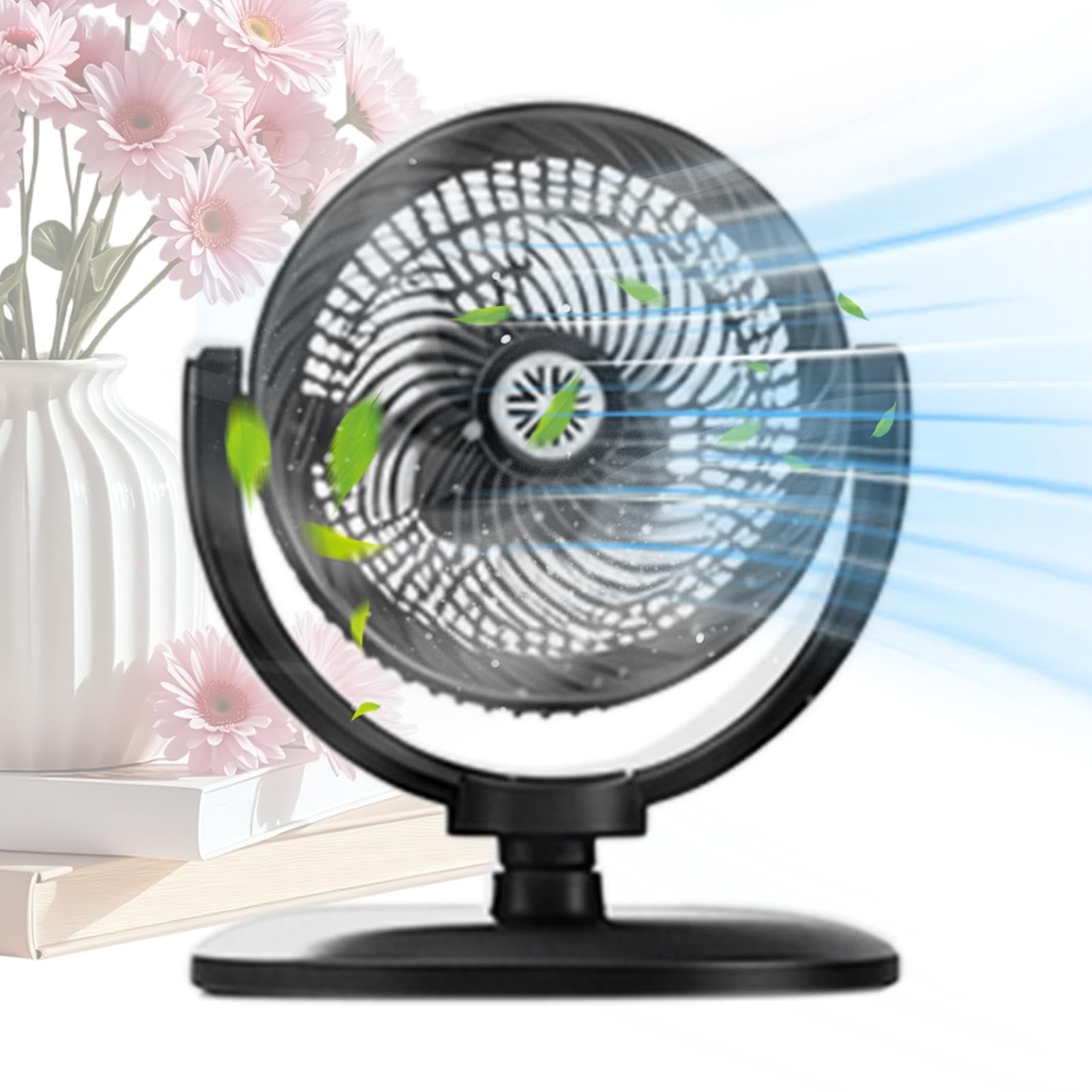 Ventilador de pie para dormitorio Altura Ajustable y 5 Velocidades