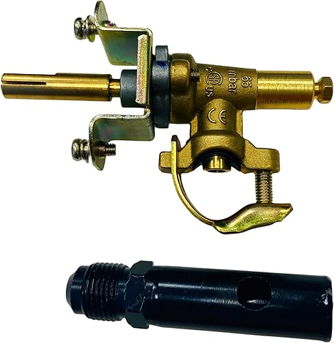 Miniatura 3 de MCAMPAS Válvula de control de quemador de gas con boquillas de orificio de gas LP Kit de conversión para fogatas Outland Living Firebowl Mega