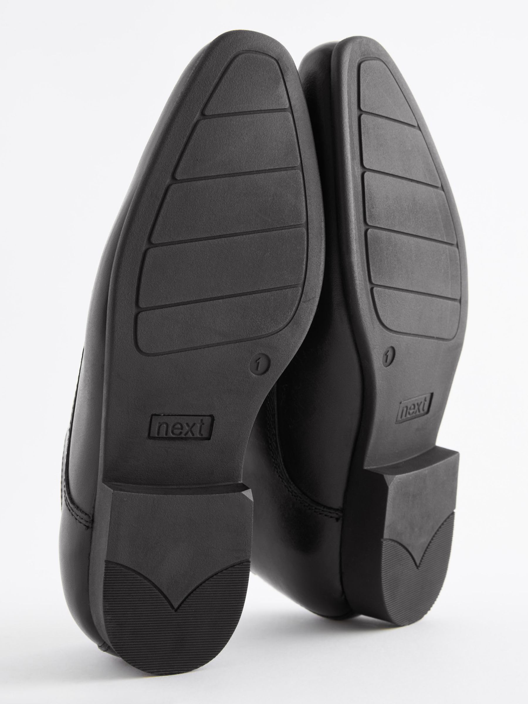 NEXT Garçon Chaussures à Lacets d’école en Cuir