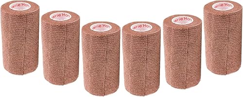 Miniatura 120 de Cinta adhesiva de 3 pulgadas para veterinarios (varios colores) (paquete de 24) rollo de agarre de vendaje flexible de adherencia autoadhesiva