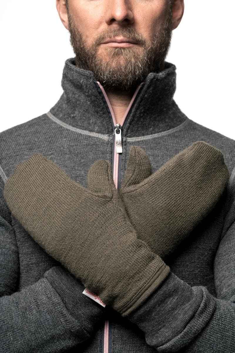 Woolpower Mittens 400 Large Green