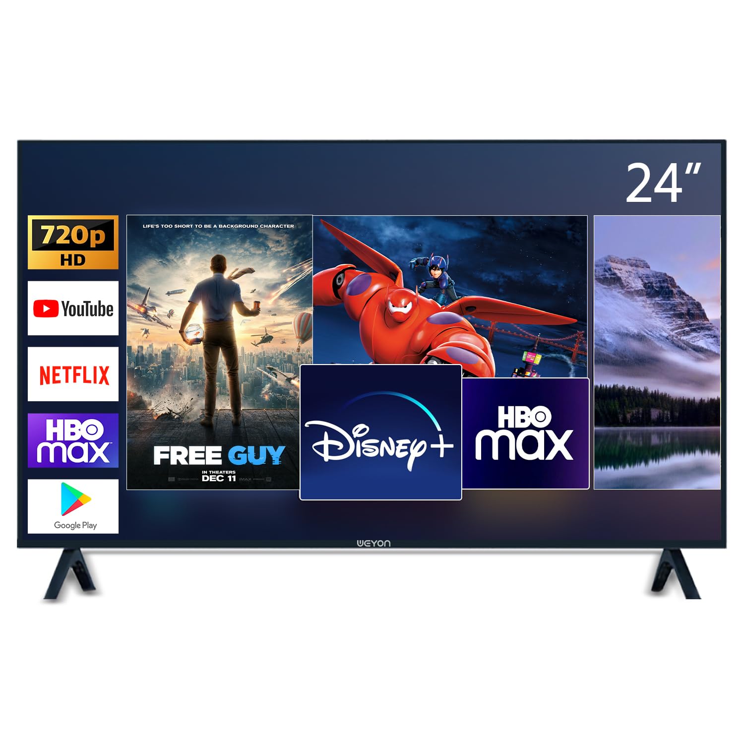 Transforme Sua Sala em um Cinema com a Smart TV 24 LED HD — Android, Wi-Fi e Qualidade de Imagem que Surpreende!