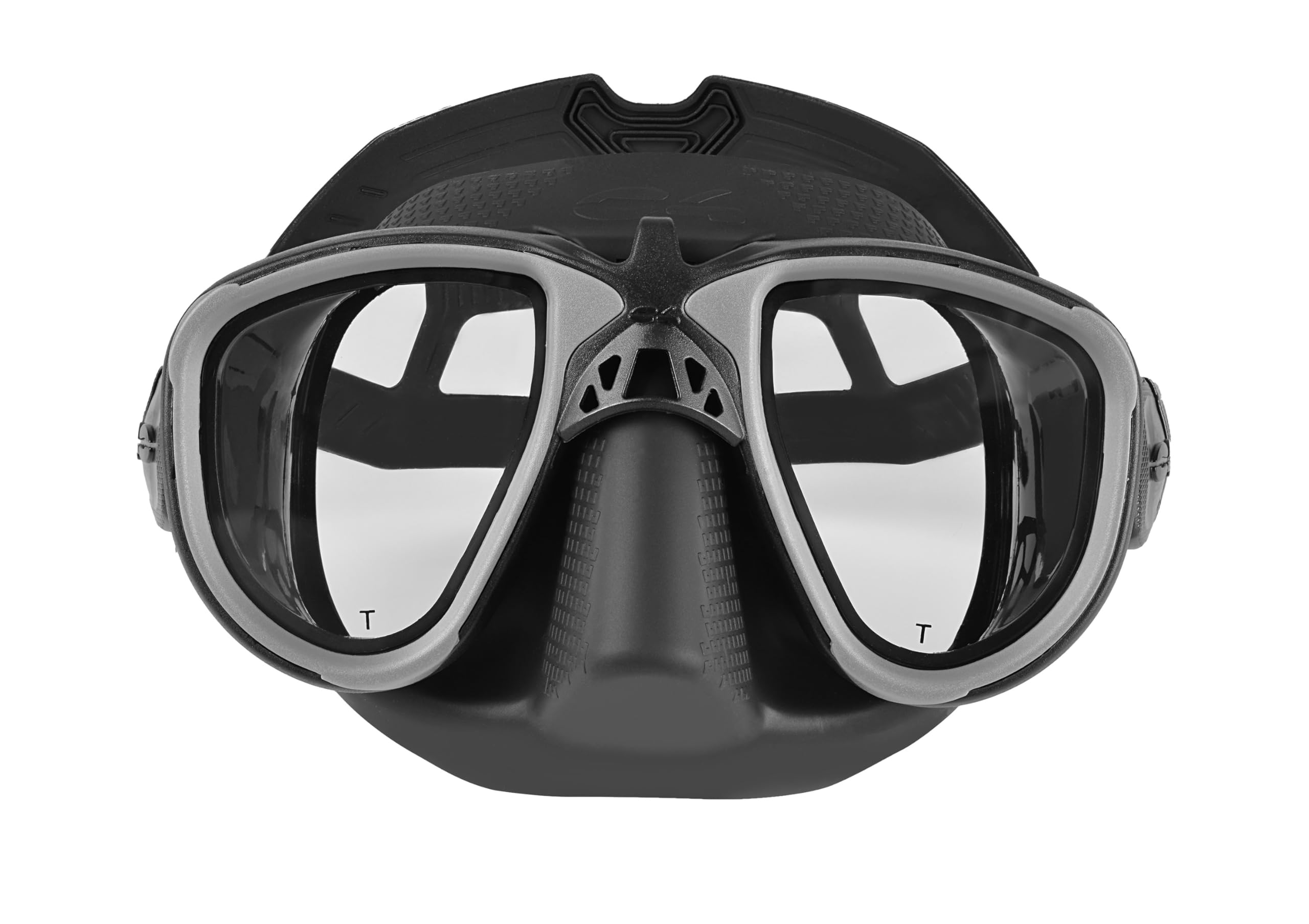 C4 Diving mask MARTIAN BLACK Comfort, wide vision, compatibility with optical lenses. (MARTIAN BLACK)