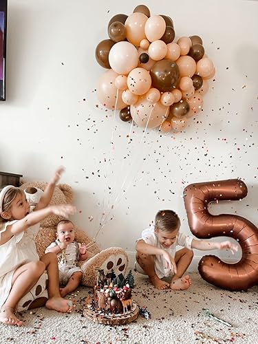 Vista 318 de Globos de números 0 de 40 pulgadas, globos negros de números para números 10, 20, 30, 40, 50, 60, 70, 80, 90, 100, globos de números 10, 20, 30, 40