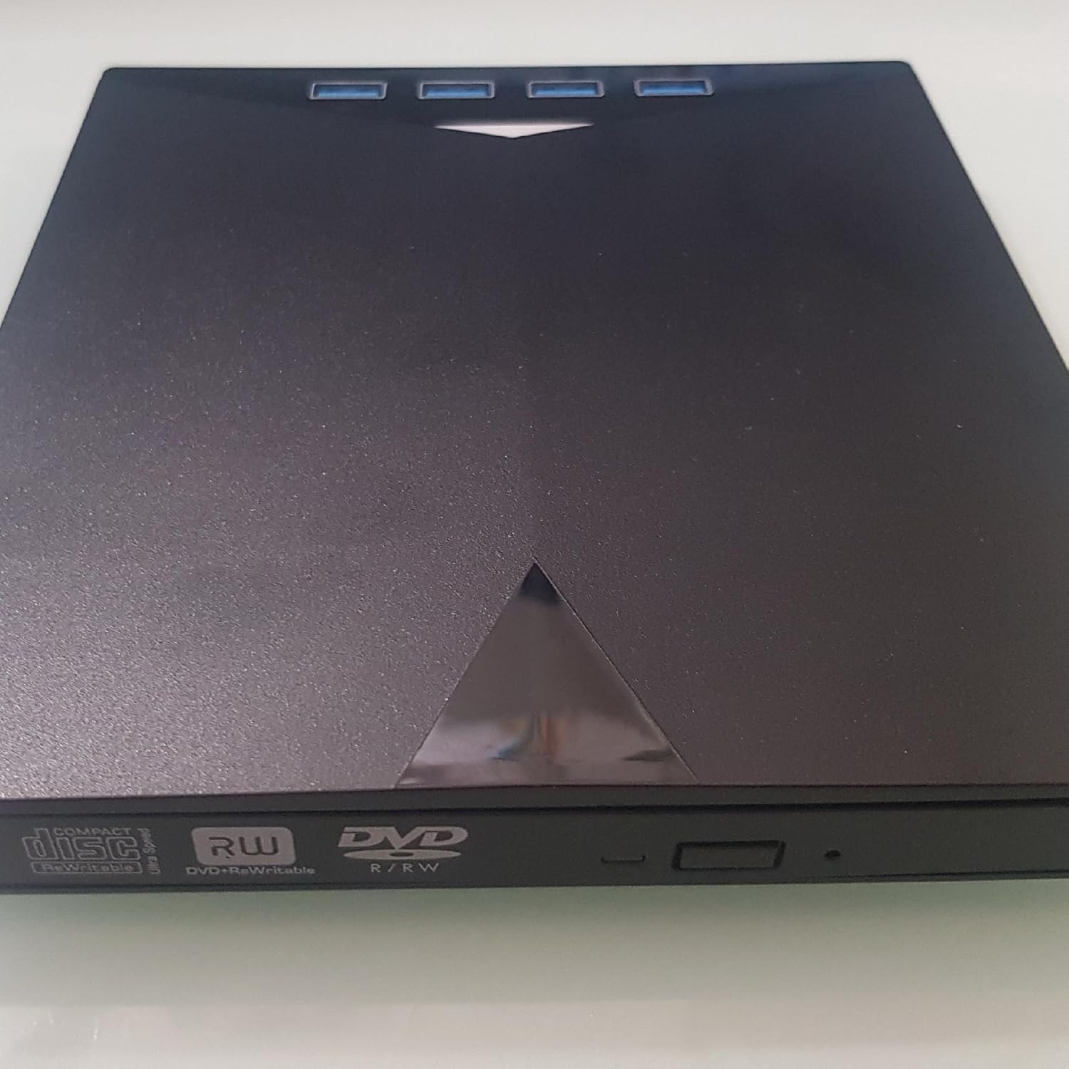 Générique External VCD CD-RW DVD-ROM Drive USB 3.0 and Type-C DVD/CD Burner with SD/TF Card and USB Reader for Windows 7/8/10/11 Vista/XP/Mac OS, Laptop, Desktops