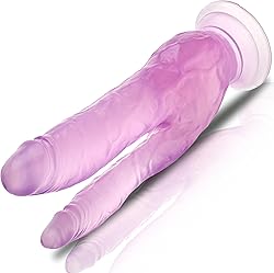 Doble dildo Juguetes sensuales para pareja: Doble penetración Penes enormes Dildo anal Double dildo Dildo anal Pene gigante Didlo sexual Sex toys Juguetes eróticos para sexo para parejas D26-6