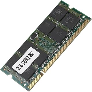 Módulo de memória 2GB DDR2 667MHz, para notebook PC2-5300 Memória totalmente compatível para placa-mãe Intel/AMD 200Pin