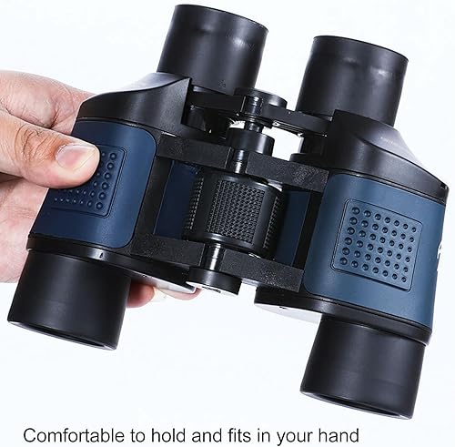Miniatura 9 de Binoculares HD para adultos, prismáticos de alta potencia de 60 x 60 para observación de aves, juegos de fútbol, viajes, lente telefoto 10X, visión