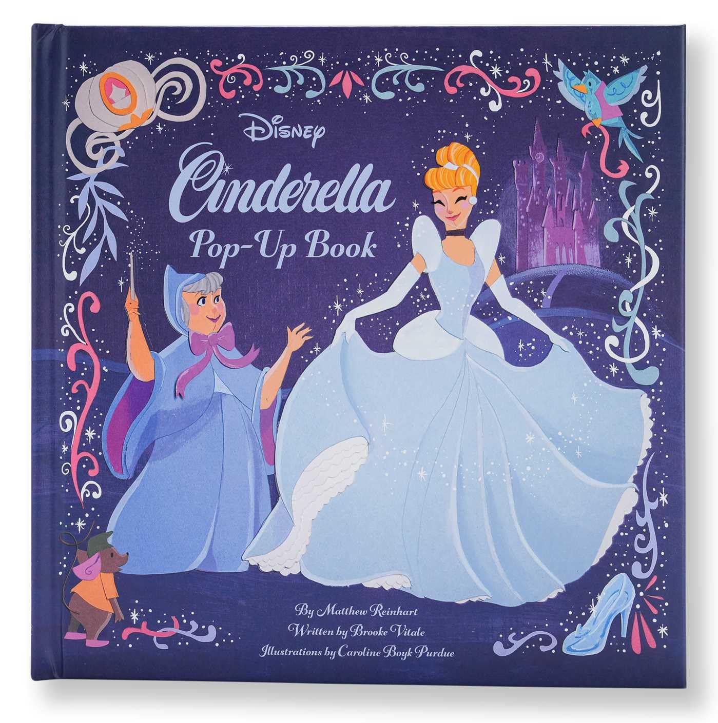 Disney: Cinderella Pop-Up Book (Disney Princess)      Hardcover – Pop up, February 25, 2025
