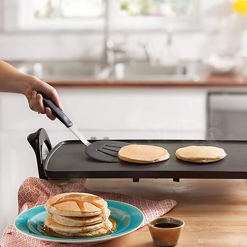 Miniatura 4 de Juego de 3 espátulas de silicona para girar, 3 piezas, espátulas de silicona de goma flexible resistentes al calor a 600F, utensilios de cocina,