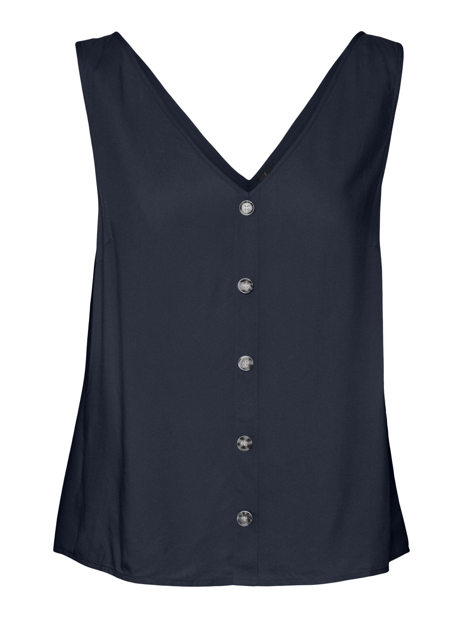 Vero Moda Vmbumpy SL Top Wvn Noos Mujer