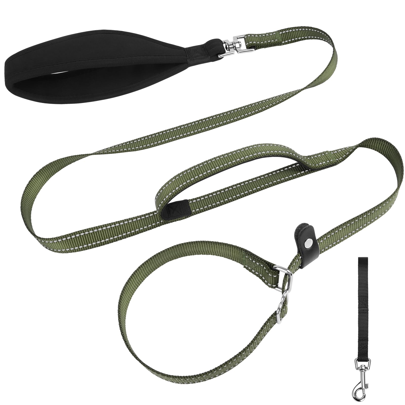 Amazon.com : XiaZ 6FT Dog Leash with Comfortable Flat Collar and