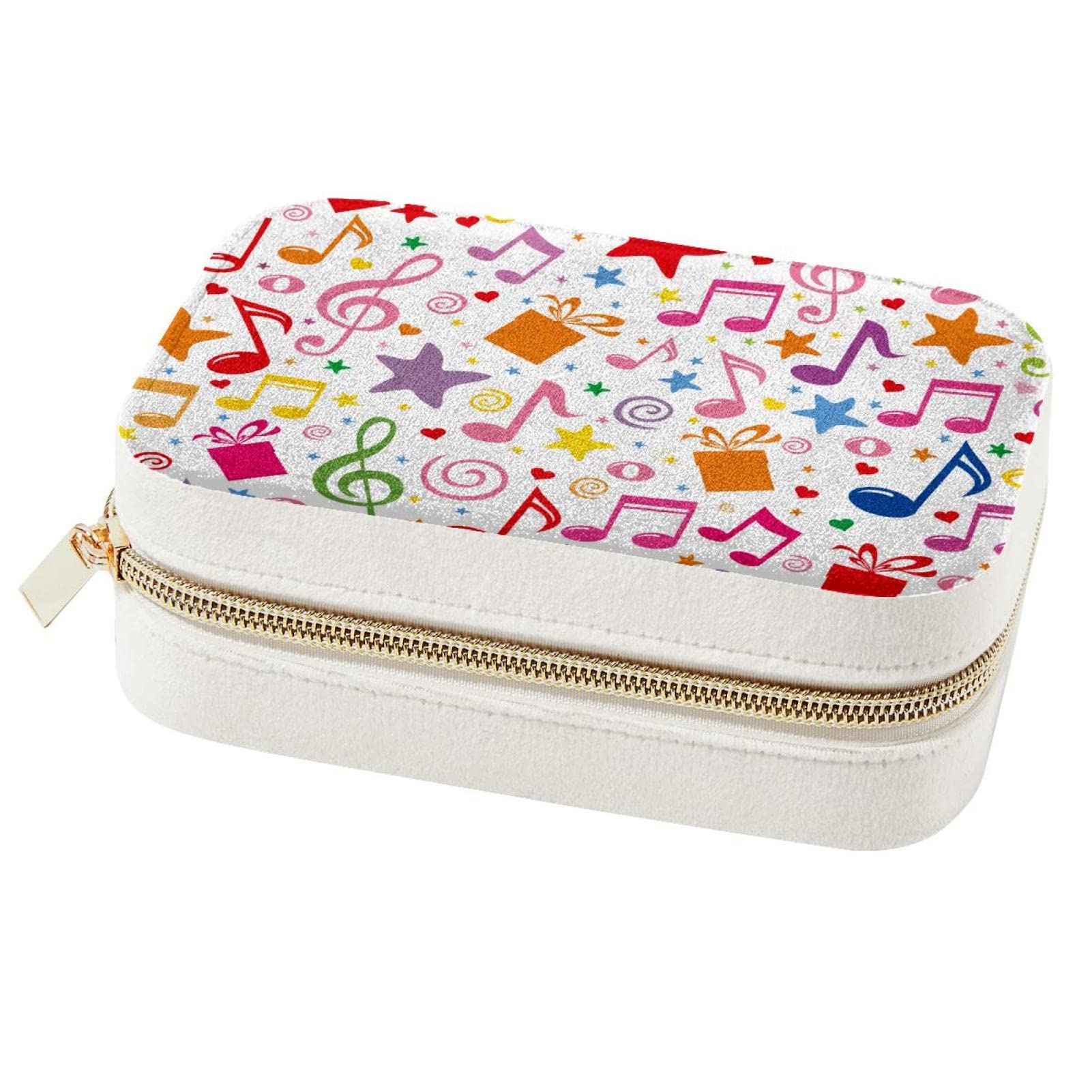 Boîte à bijoux portable en étoile pour colliers filles boîte de rangement
