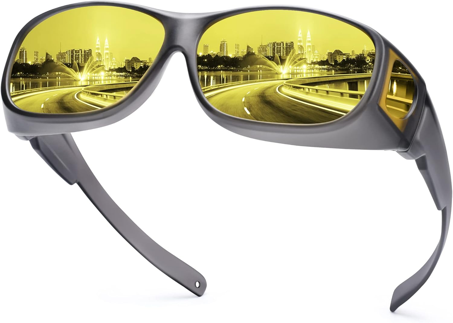 Night Driving Glasses Fit Over Glasses, HD Polarized Ireland Ubuy