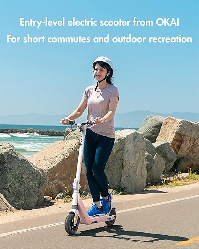Miniatura 2 de OKAI ES50B - Scooter eléctrico  Alcance de 124 millas y 155 millas por hora  Scooter eléctrico ligero y plegable para niños adolescentes y adultos