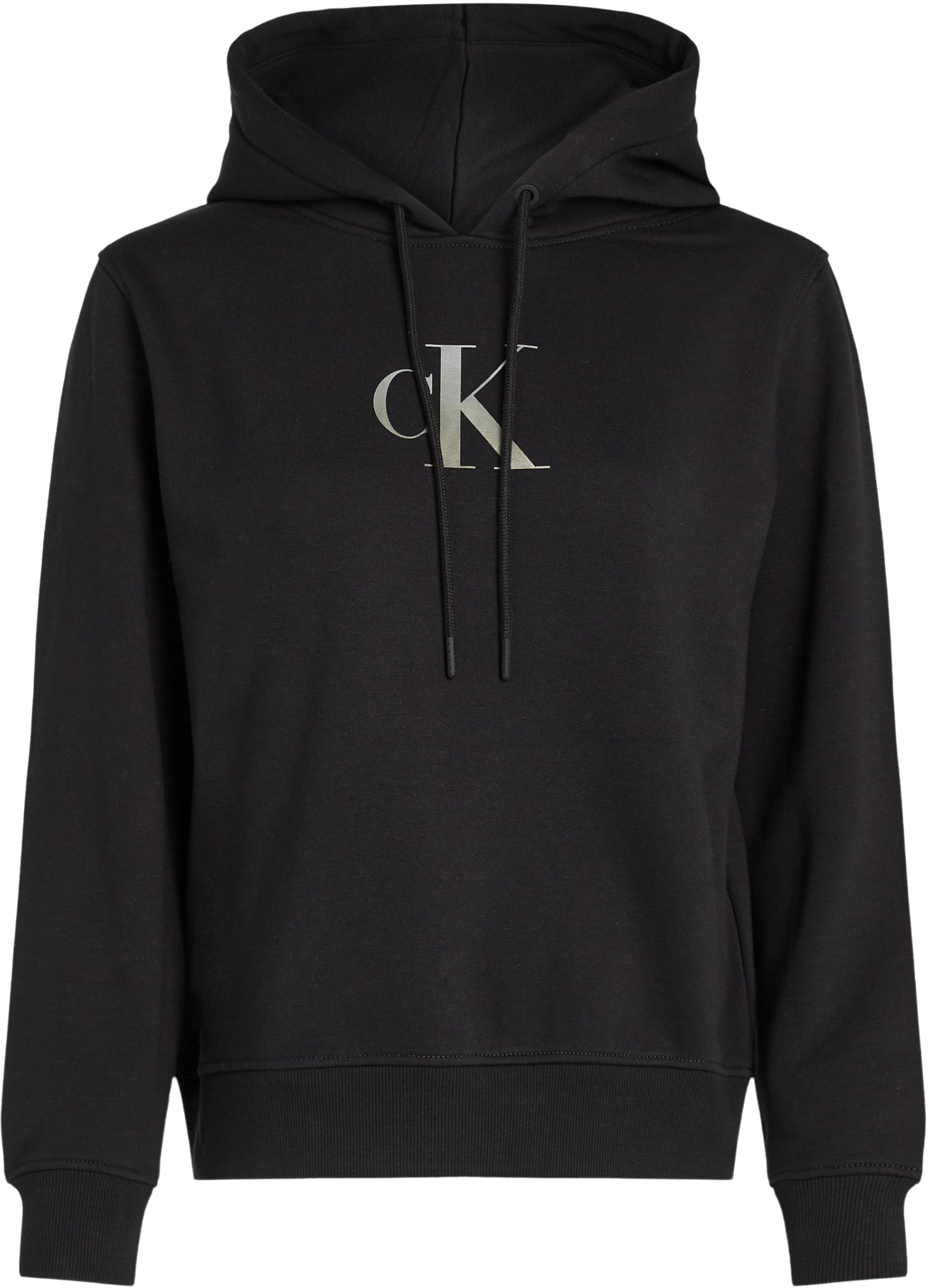 Calvin Klein Jeans Damska bluza z kapturem GRADIENT CK J20J224721, czarna (Ck Black), XS, Czarny (Ck Black), XS
