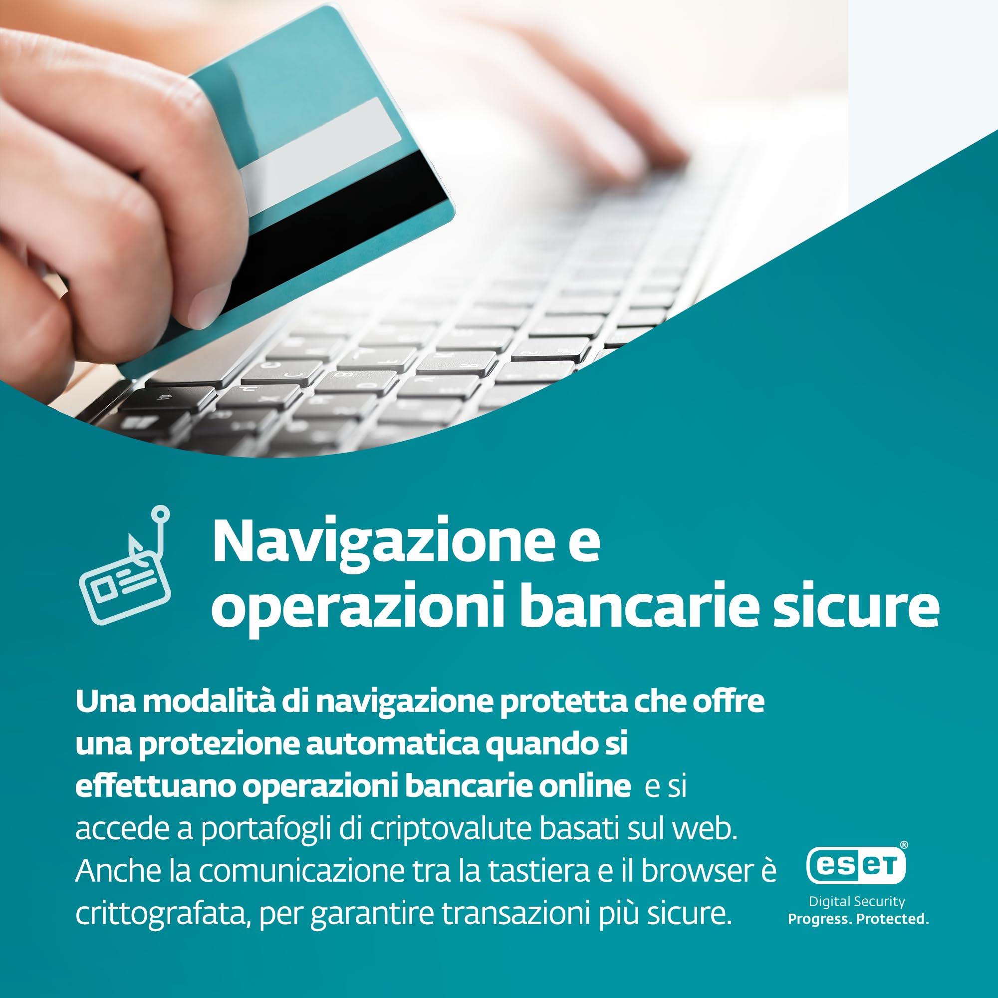 ESET HOME Security Essential 2025 | 3 dispositivi | 1 anno | Safe Banking & Browsing, Firewall, Network Inspector inclusi | Windows, MacOs & Android | Codice di attivazione tramite email