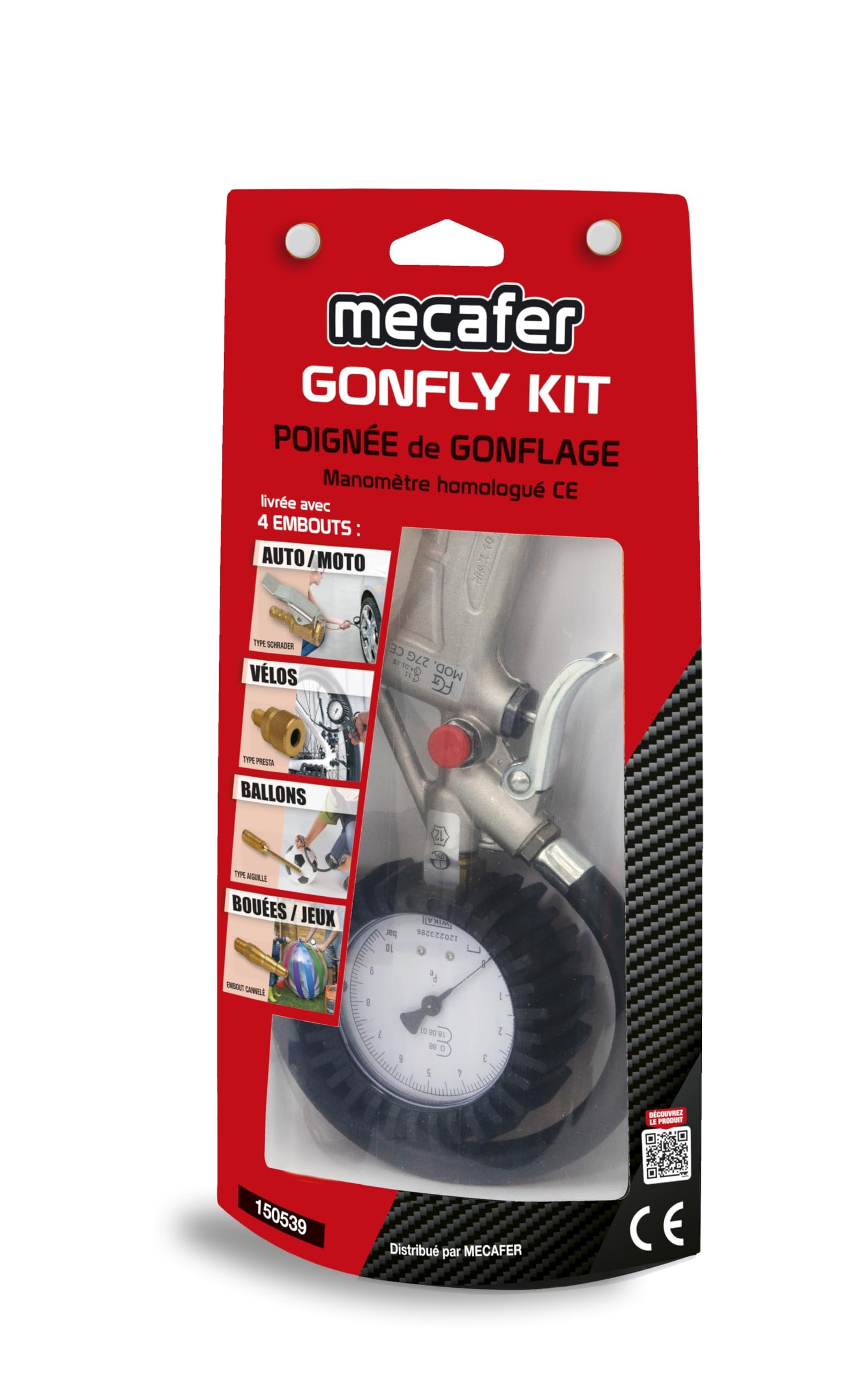 Mecafer 150539 Gonfly kit