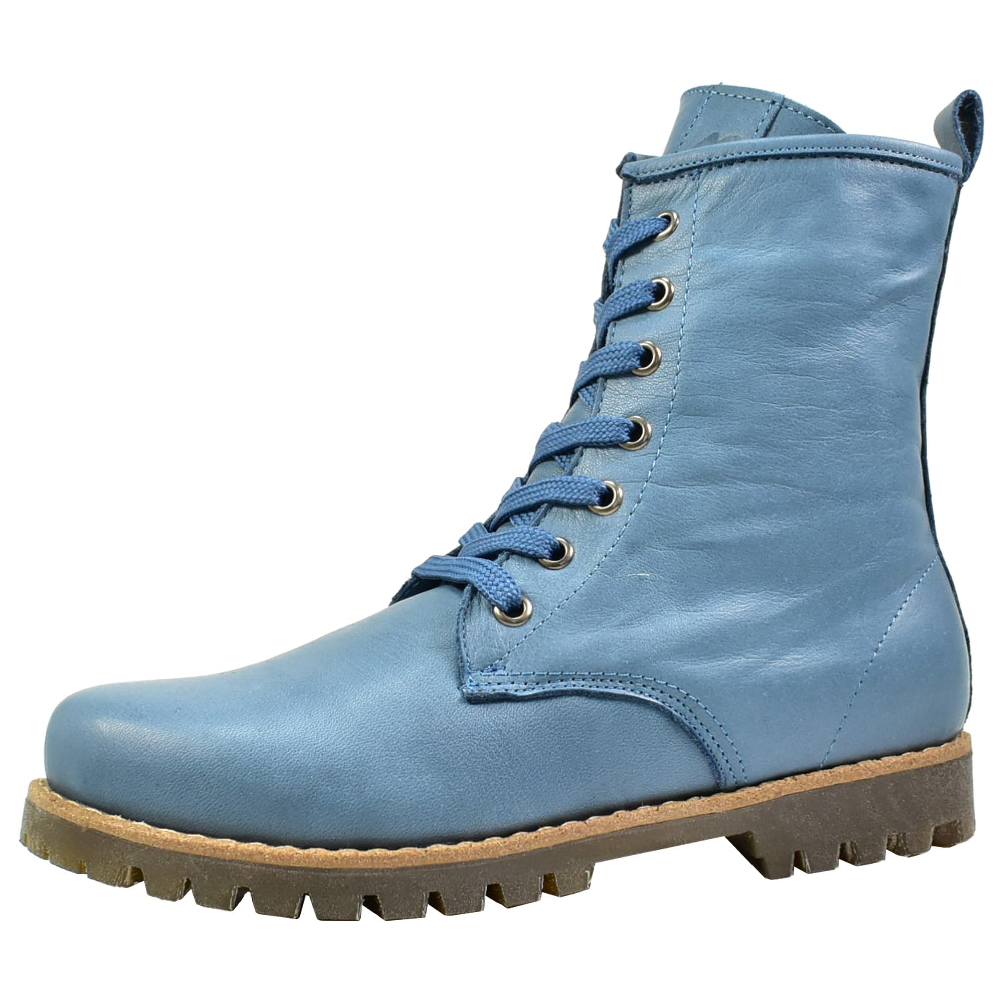 Andrea Conti Damen Stiefelette Boot Schnürung Leder Profilsohle 0342847