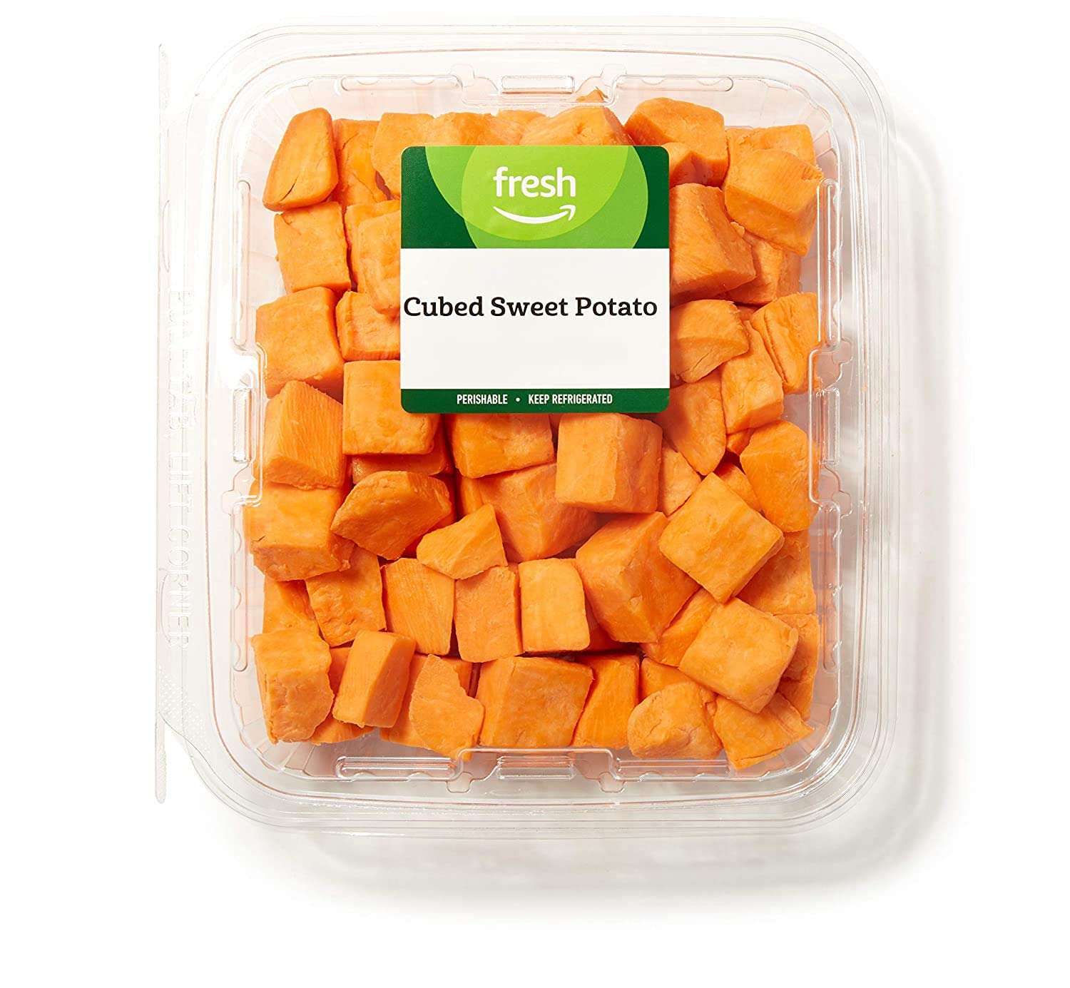 Amazon Fresh Brand Cubed Sweet Potato 18 Oz