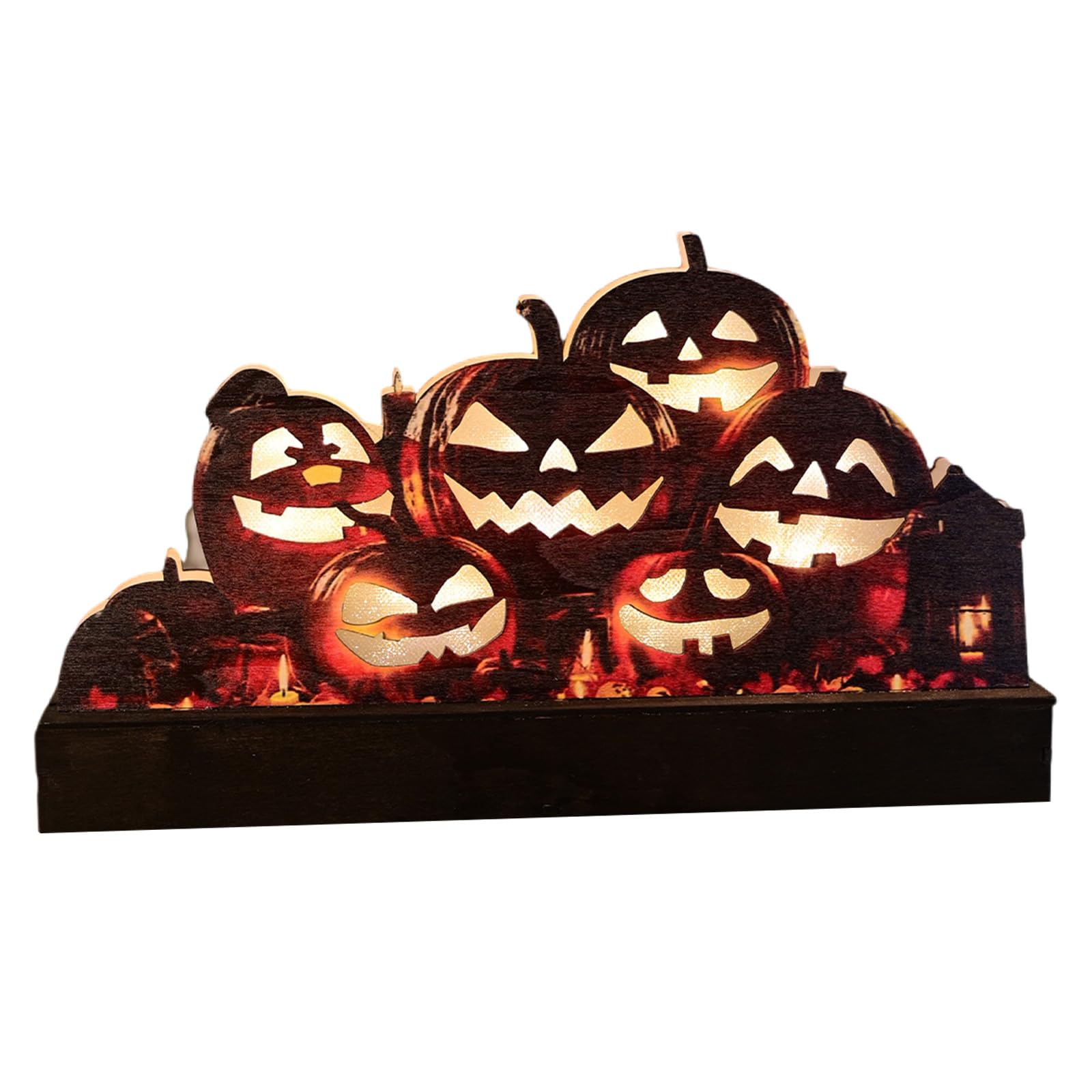 Tsophreniq Multipurpose Halloweens Skeletons Wood Table Signs Charm Home Decoration Accessory for Men and Women Celebration Festival Halloweens Display