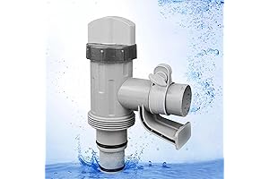 INTEX VALVES FOR ABOVE GROUND POOL: Plunger Valve with Holder for Above Ground Pool Hose