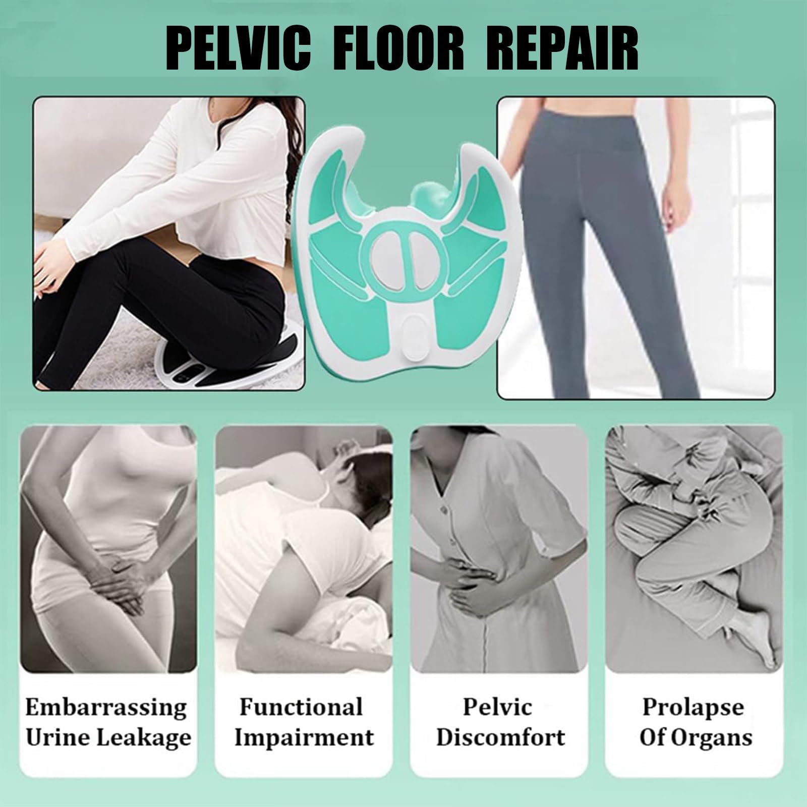 Strumento di Riparazione dei Muscoli del Pavimento pelvico per Le Donne, Dispositivo di Allenamento per la Riabilitazione delle Parti Intime, Sollievo dall'incontinenza urinaria