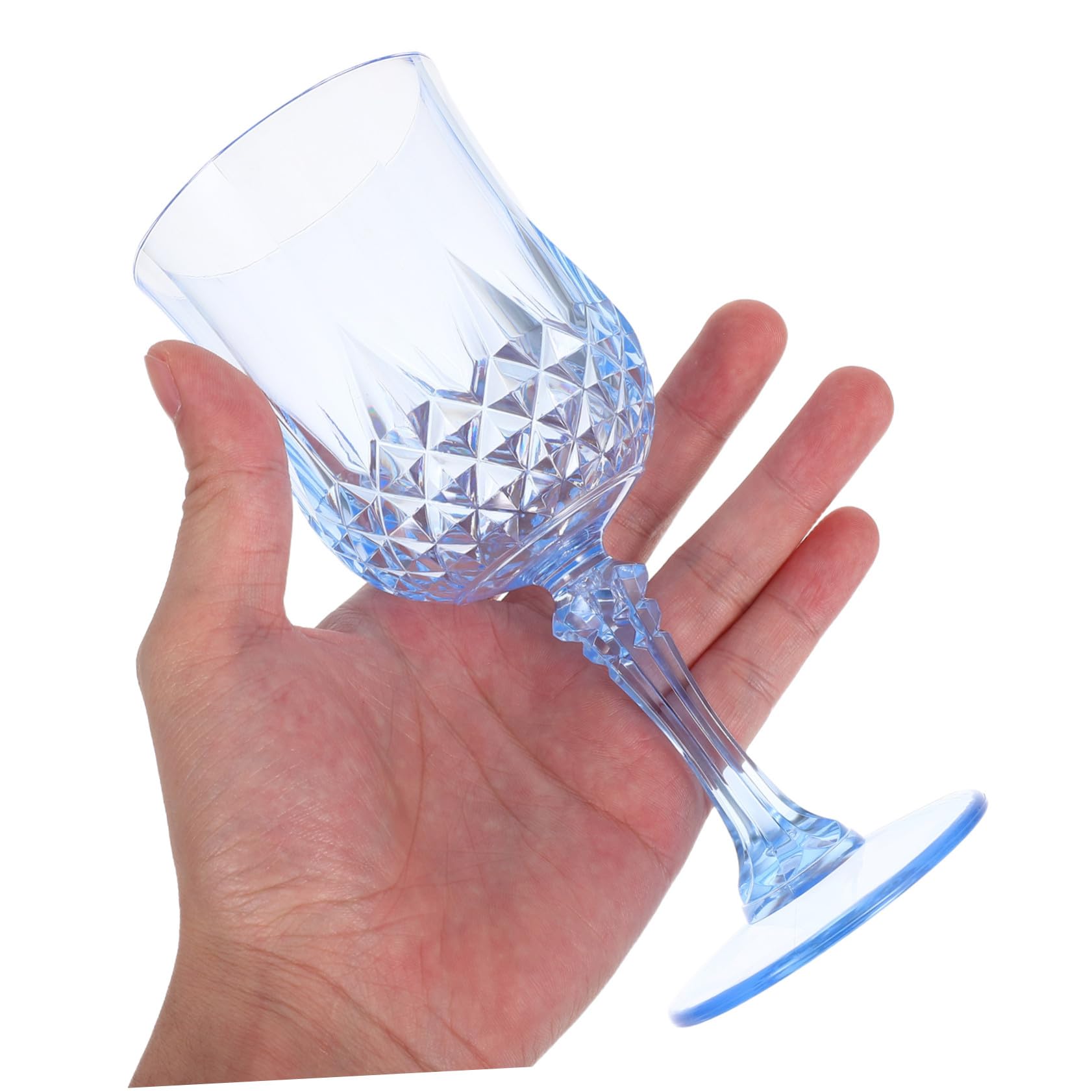 STOBAZA 12 Piezas Copas De Vino De Plástico Retro Vasos De Fiesta Vasos De Copa Vintage
