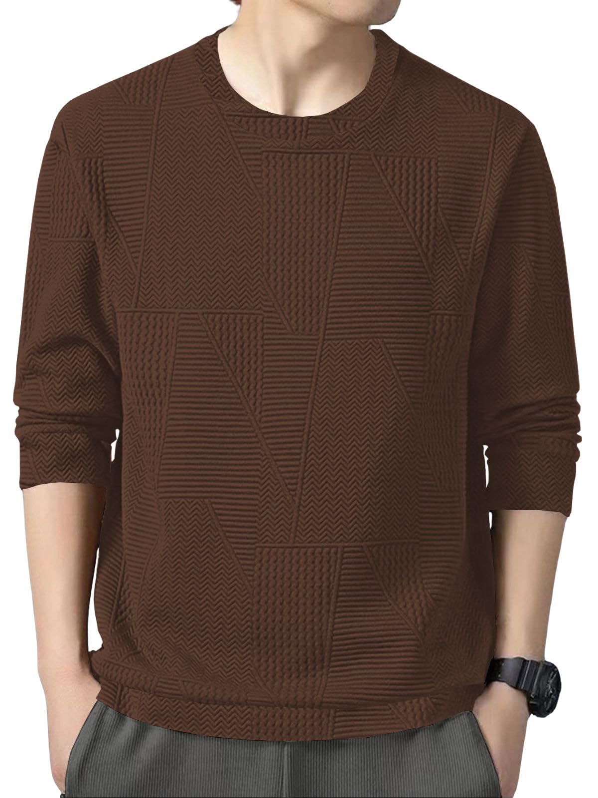 Men's T-Shirt | Casual T-Shirts for Men| Oversized | Summer | Textured