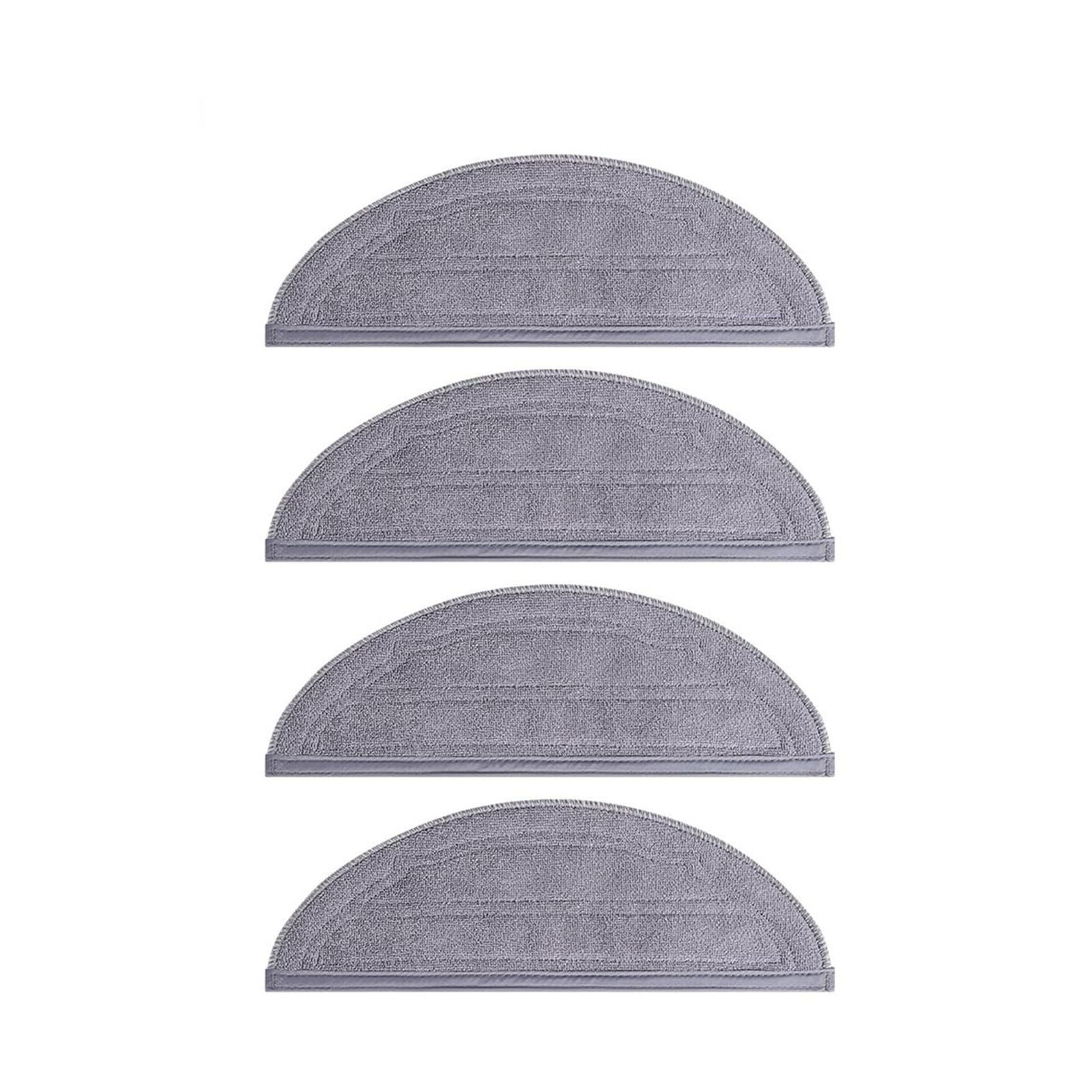 Mop Cloths，Compatible For Roborock，Q10 S5 Q10 S5+ Q10 VF Q10 VF+ Q10V Q10V+ S8 Pro S8 Pro+ Washable Mop Wipeds Pad Replacement Part(4pcs)