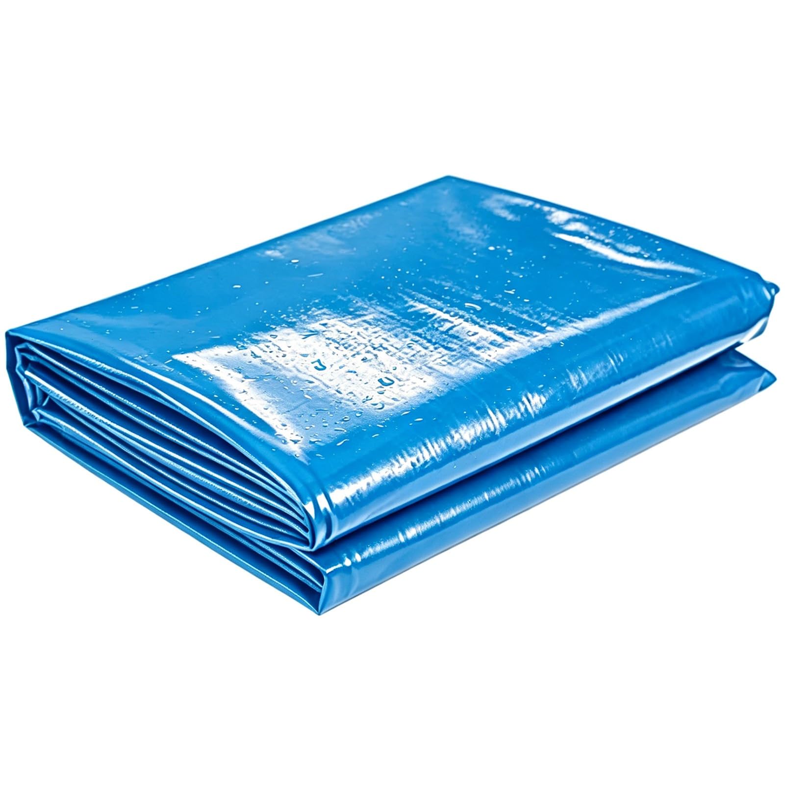 Hamankim Blue Waterproof Pond Liner | Flexible Resistant Fish Ponds Underlay Membrane | Impermeable Sealing Film for Garden, Fountains, Waterscape 5x5m 6x6m 7x8m 7x12m 10x15m(4x10m(13.1x32.8ft))