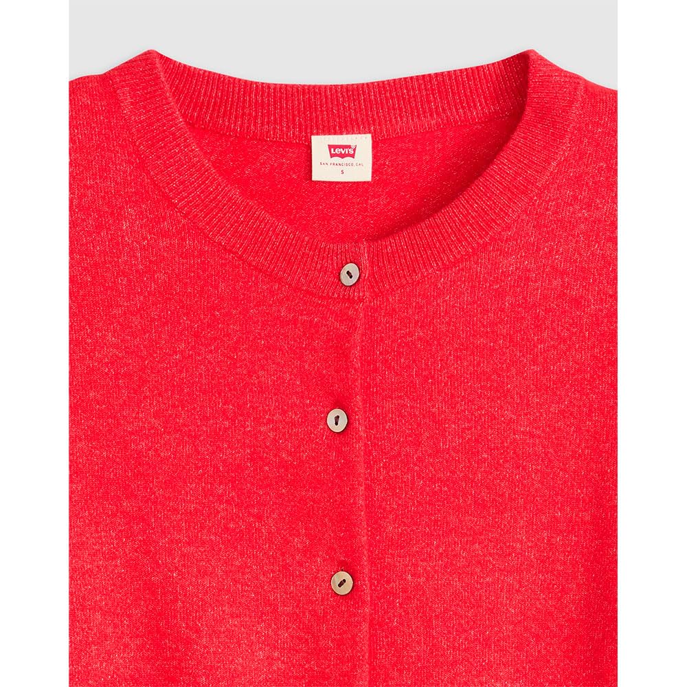 Levi'S Tara Super Soft Crewneck Cardi Suéter cárdigan Mujer (Pack de 1)