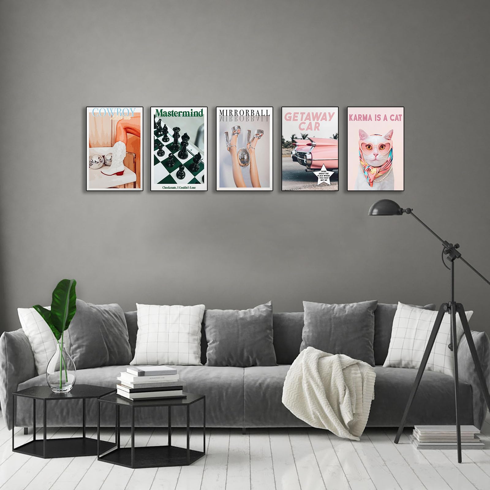 Lot De 12 Affiches Vintage Couvertures Album Taylor - Posters Décoratifs Chambre 20,3 X 30,5 Cm Sans Cadre