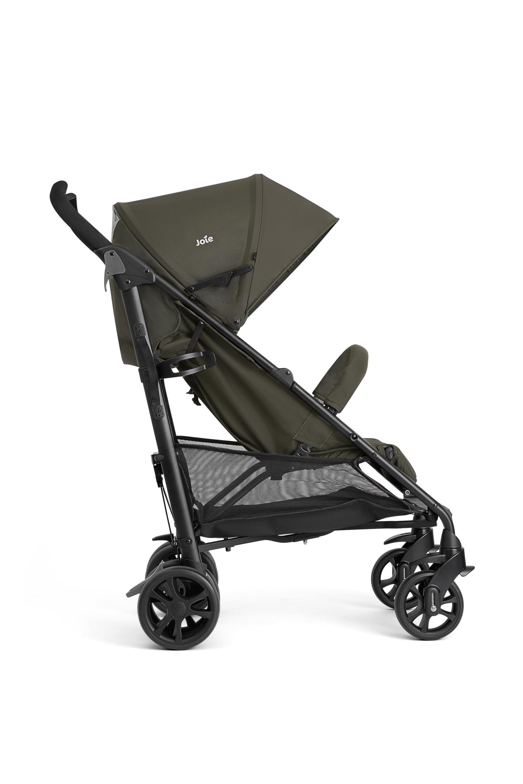 Joie Brisk LX Buggy Leicht Flache Liegeposition Großer Korb 5-Punkt-Gurt 0-22 kg