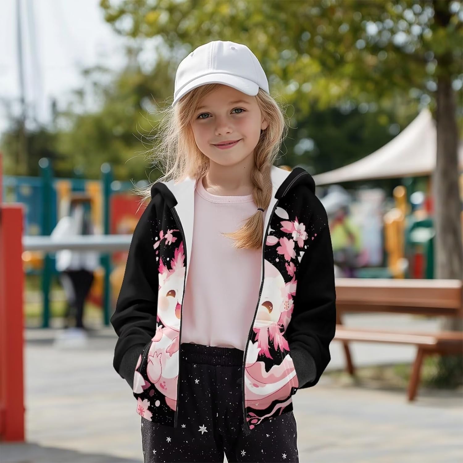 Bulopur Zip Up Hoodies For Girls Long Sleeve Comfortable Soft Sweatshirt with Front Pockets Fluffy Fall Winter Outfits