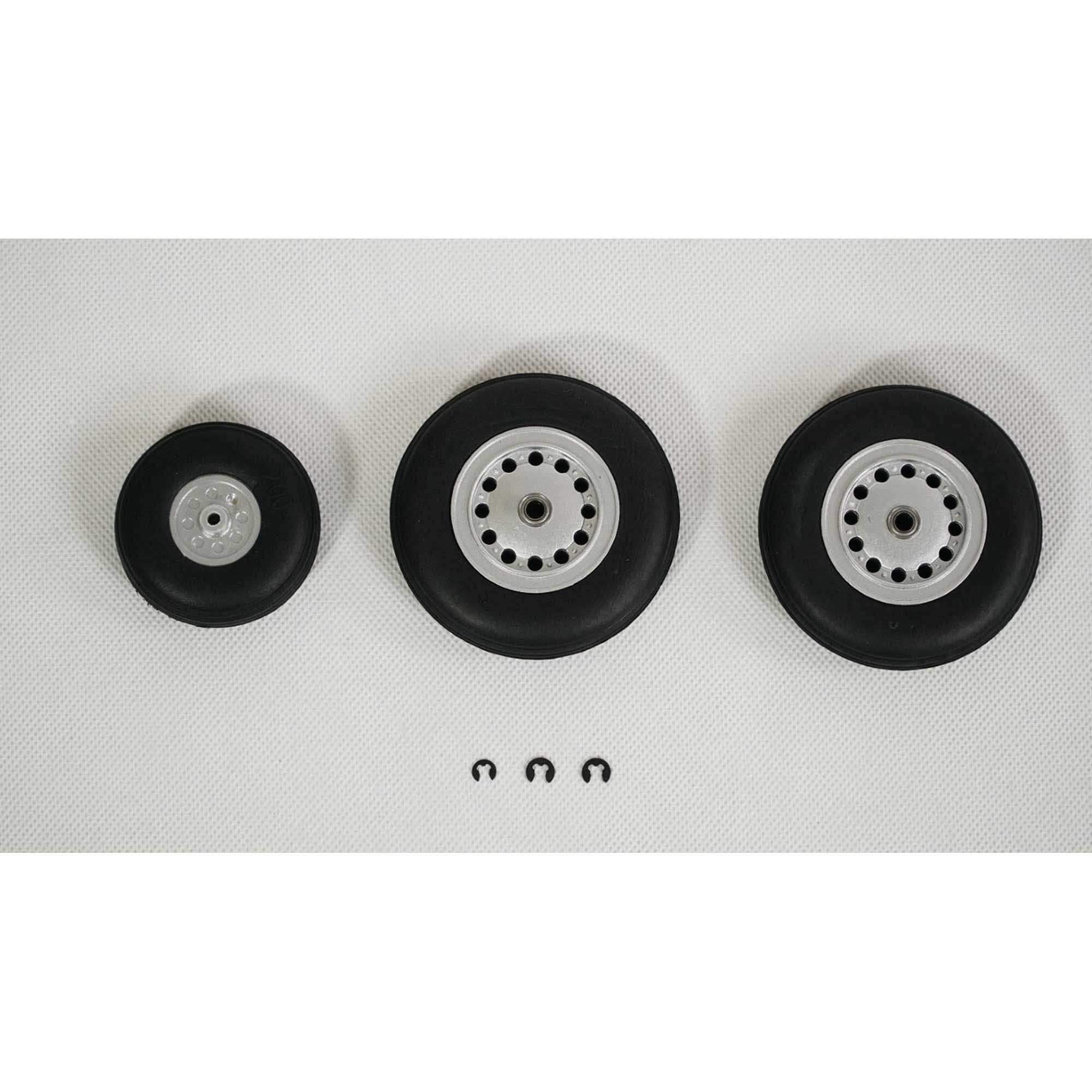 E-flite Wheel Set Viper 90mm EDF Jet- EFL17785 Wheels Gear Retracts & Accys