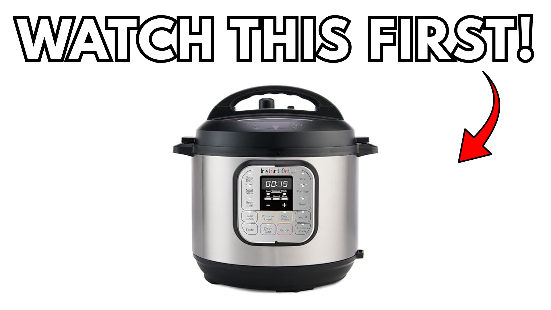 Watch Instant Pot Duo 7 in 1 Mini Electric Pressure Cooker Slow on