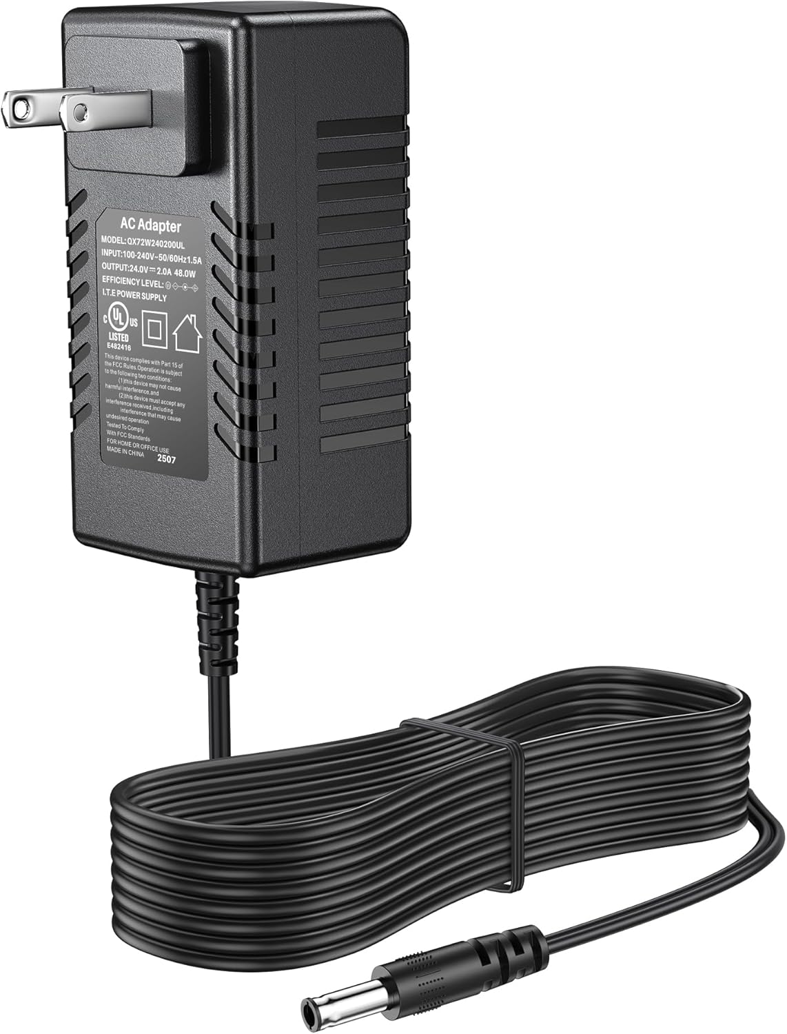 24V Charger for Ellipse by LegXercise AC Adapter for Ellipse Legxercise LEGX-013 LEGX013 Fitness Under Desk Elliptical Trainer Machine Power Supply for DZ048BHL240200U