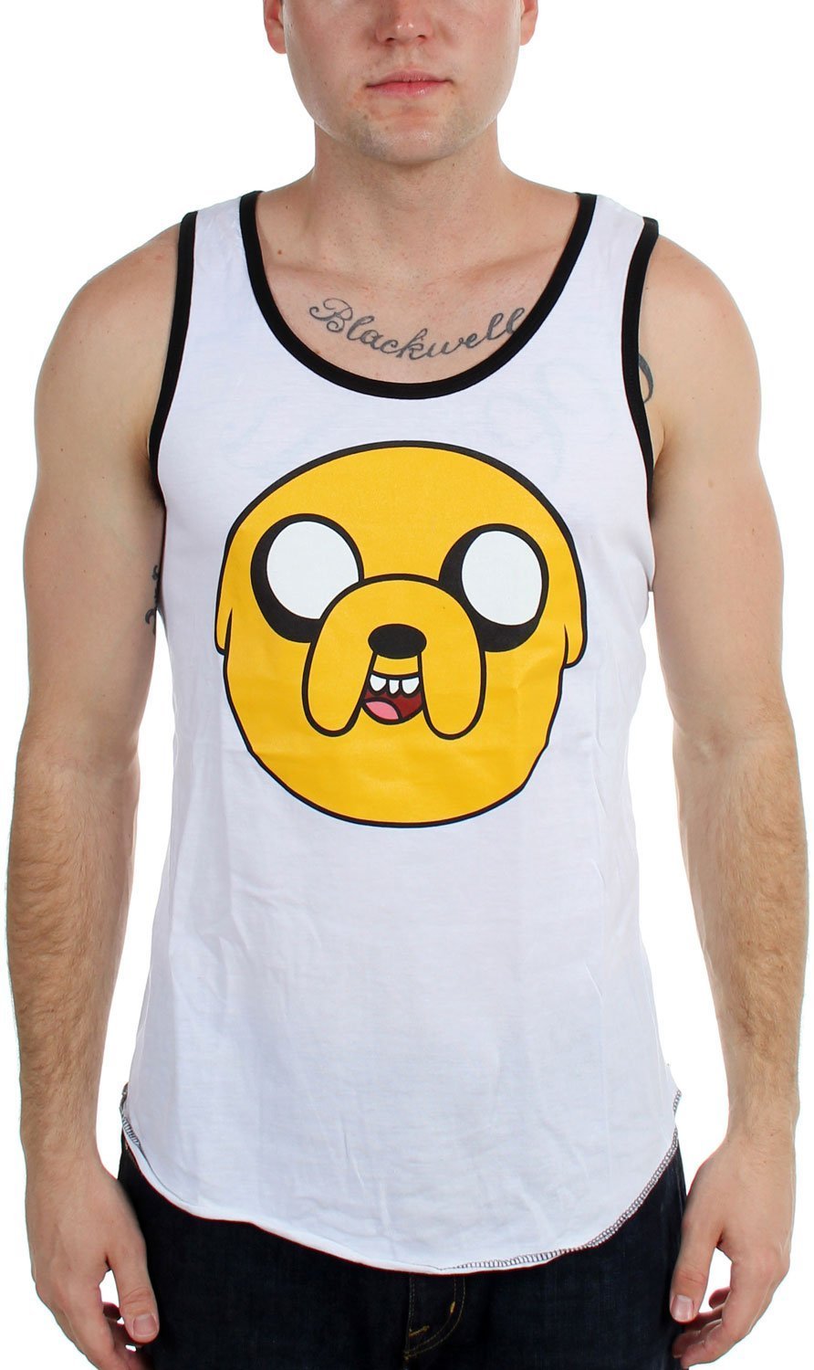 Adventure Time Jake Face Tank Top