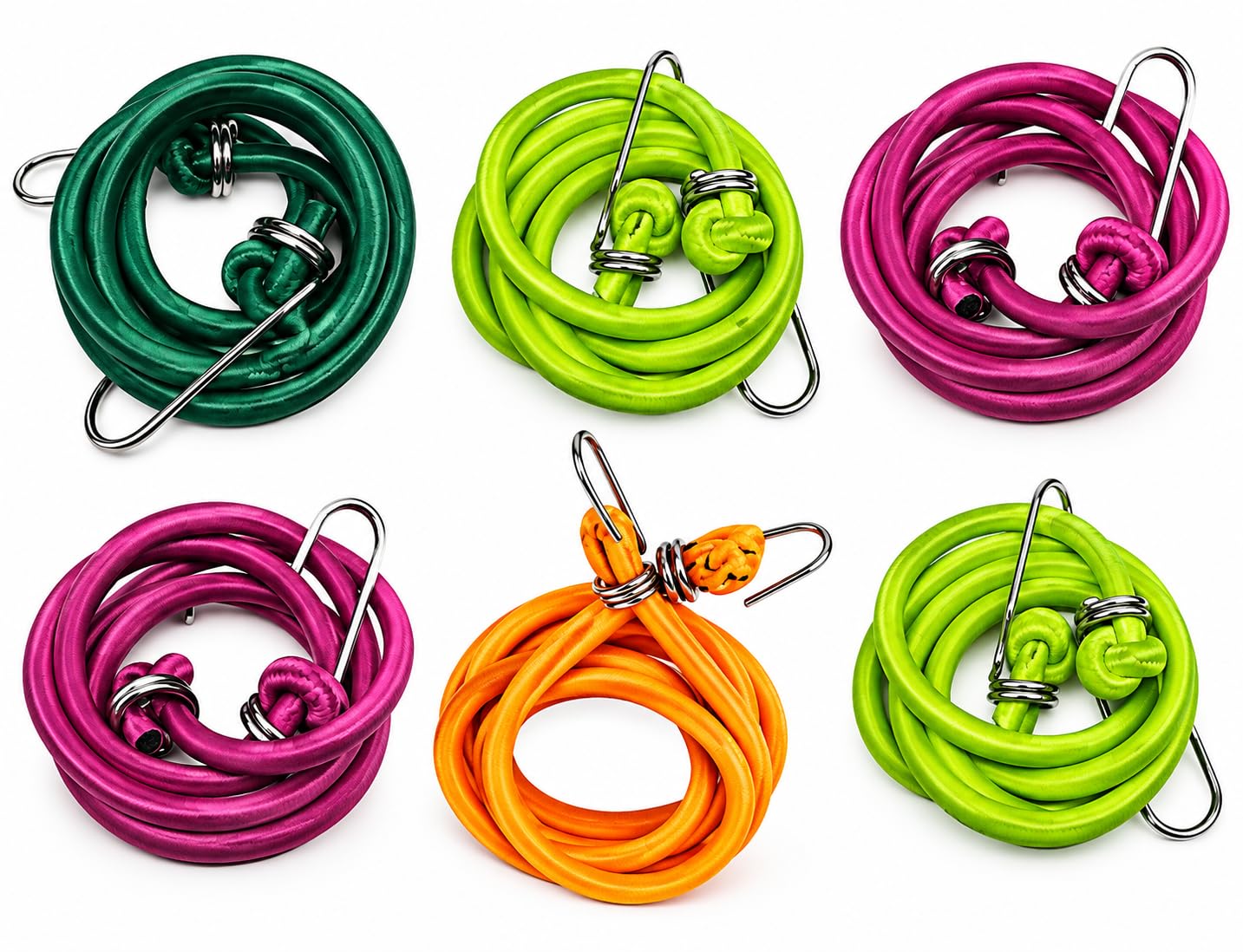 Gellon Bungee Cord, 6 Feet Stretchable Elastic Rope with Hooks, Extends Up to 9 Feet, Luggage Tying Rope for Bike, Car, Travel & Utility Pack of 1 — Amazon image 20