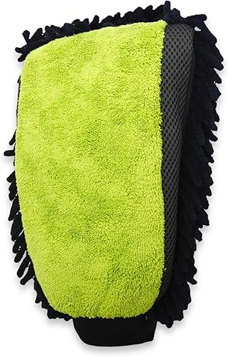 Manopla de microfibra para lavado de coche, doble cara, sin arañazos, súper suave, manopla de lavado de microfibra, para autos, camiones,