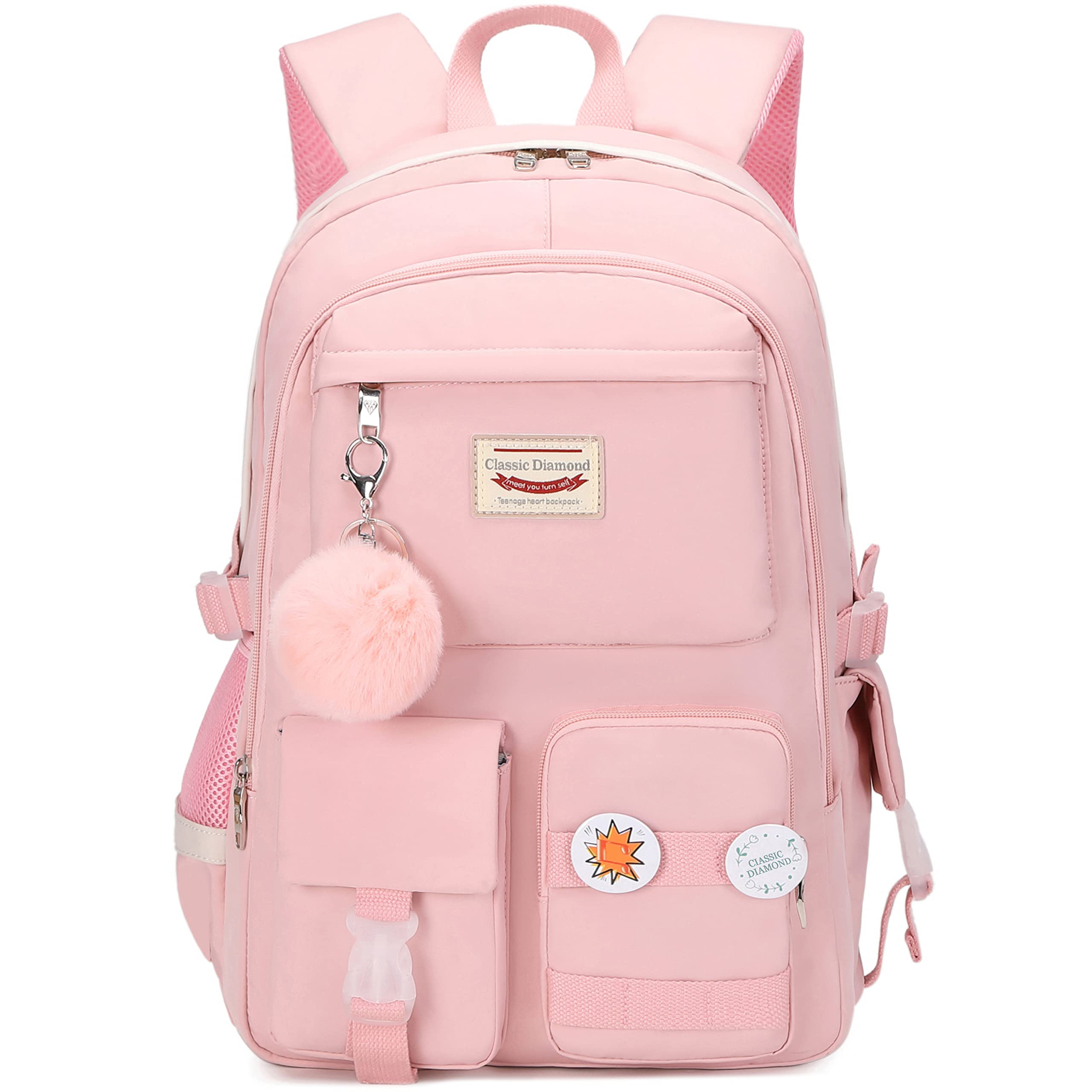 Classic Diamondschool Backpack For Girls Backpack Cute Bookbag