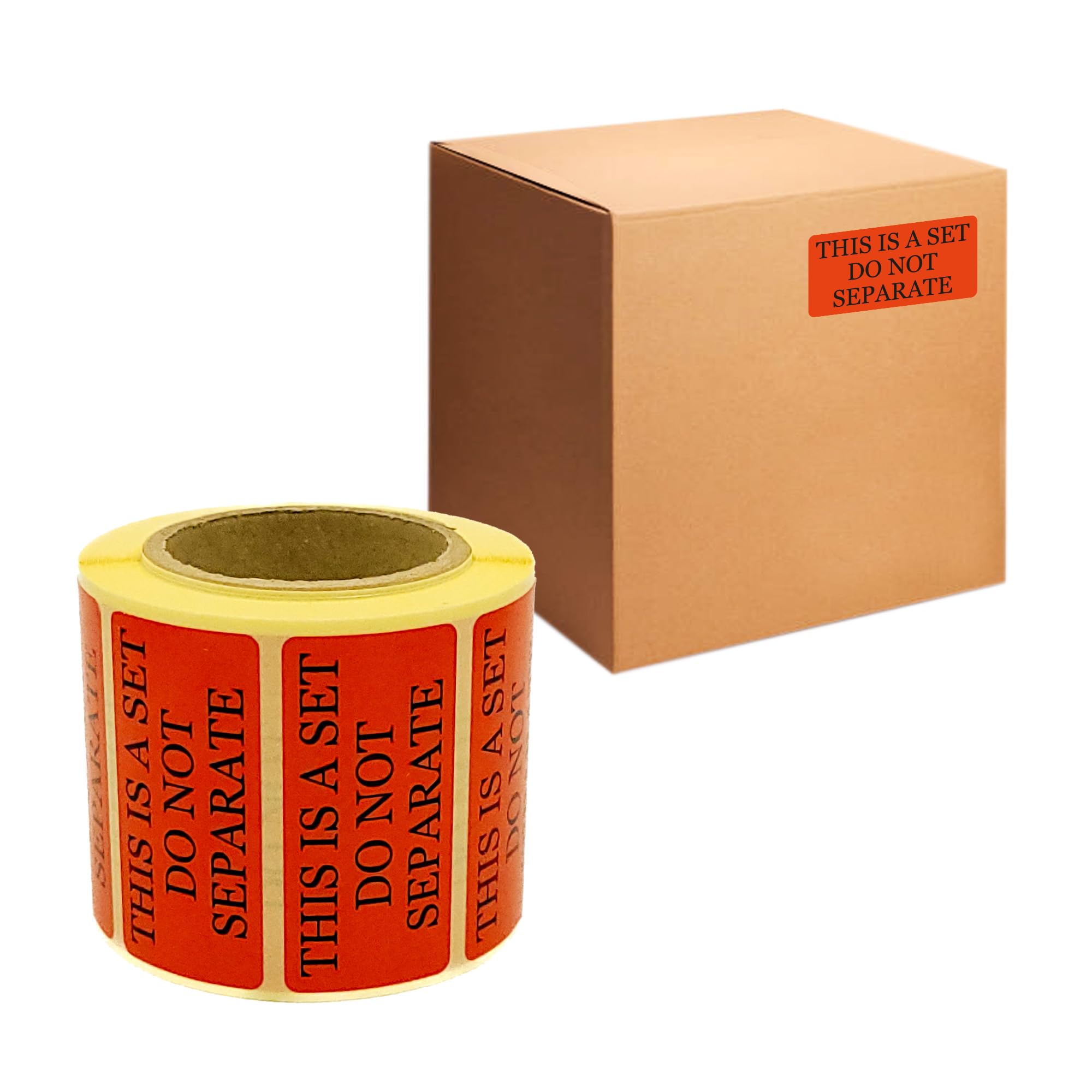 Étiquettes d'avertissement en rouleau 100 x 50 mm MIXTE SKU 500 pcs