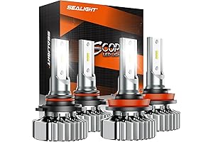 Ultimate Car Work Box: H11 Super Bright Plug-and-Play Fog Bulbs, Pack of 4