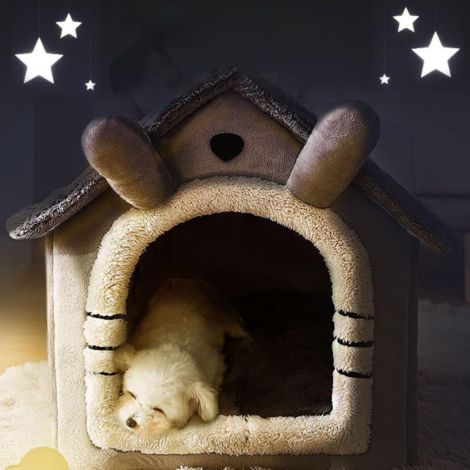 Casa negozio per cani e gatti | interno portatile e resistente per gatti | casa per cani, casa per cani rimovibile e lavabile, per gatti, forniture per animali domestici
