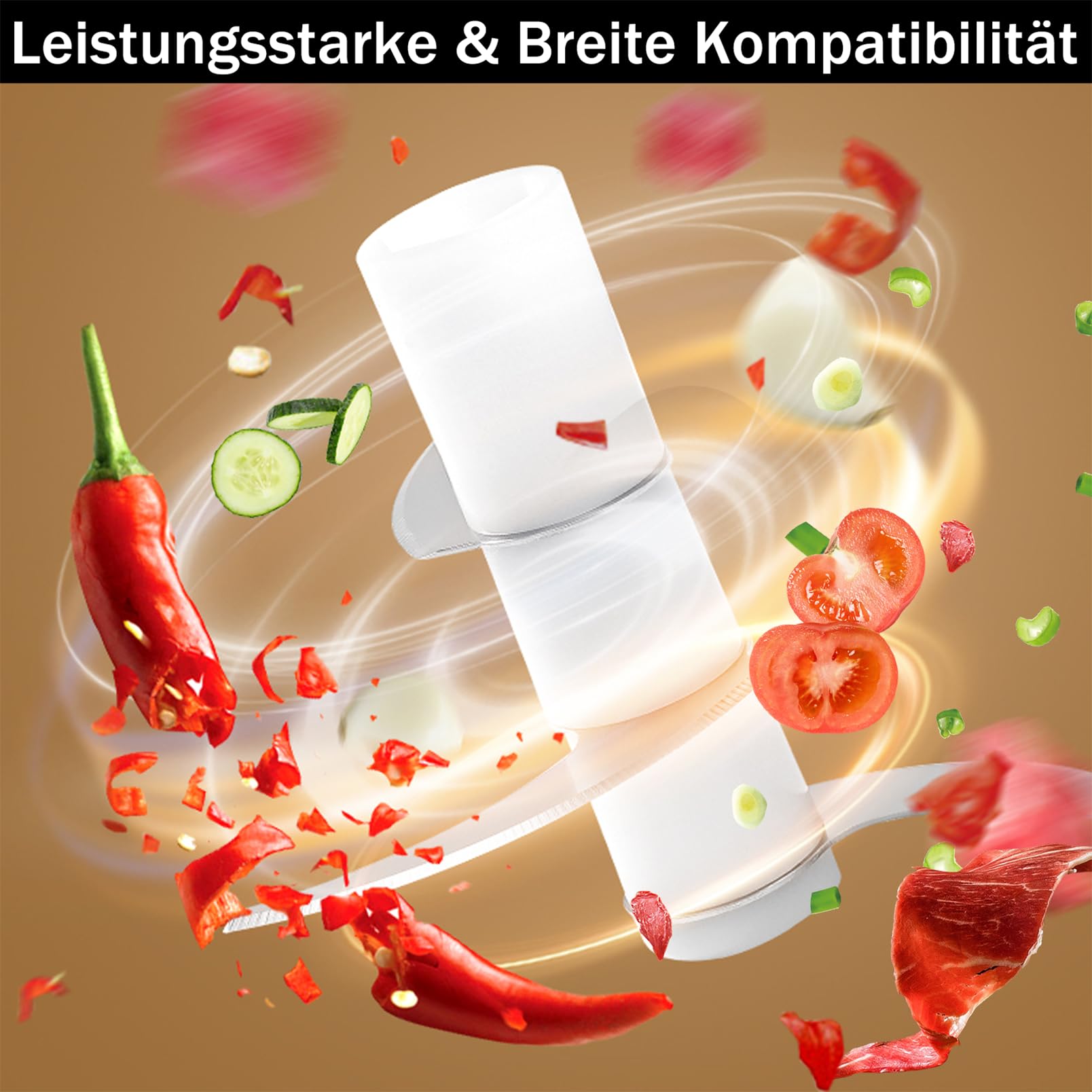 Mini-uiensnijder, 2 stuks, elektrische hakmolen voor keuken, multihakmolen met 2 scherpe messen en volumebeker, USB-oplaadbaar, knoflookhakker voor baby's, vlees, knoflook, fruit, 150 en 300 ml Mini-uiensnijder, 2 stuks, elektrische hakmolen voor keuken, multihakmolen met 2 scherpe messen en volumebeker, USB-oplaadbaar, knoflookhakker voor baby's, vlees, knoflook, fruit, 150 en 300 ml