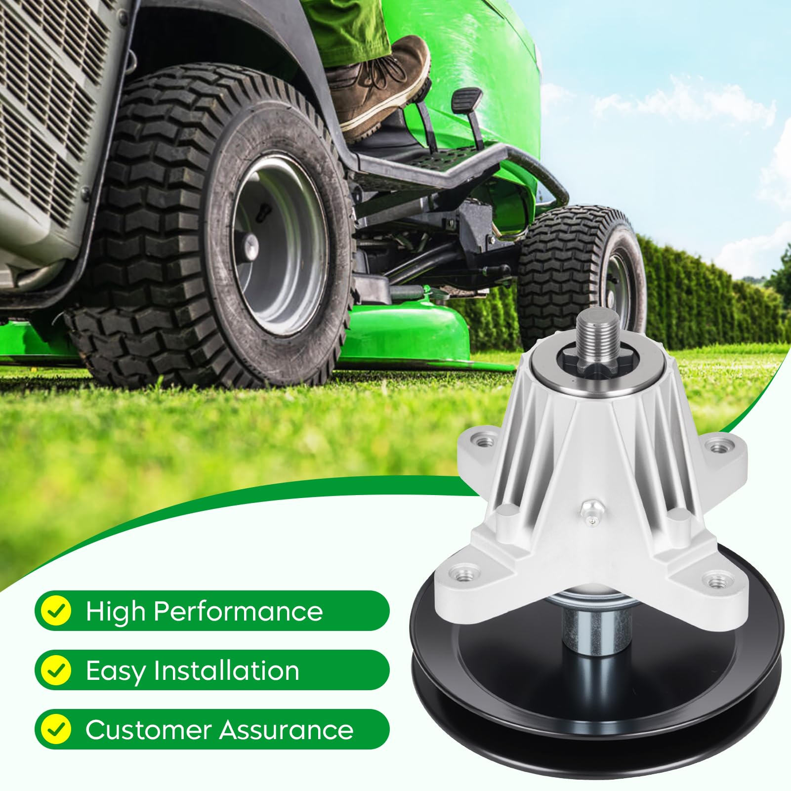 Amazon.com : Youxmoto 618-06976 618-06976A Deck Spindle 42 inch