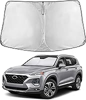 Vista 256 de EcoNour Parasol para Subaru Crosstrek 2013-2015 2016 2017, visera solar para parabrisas delantero y ventana, bloqueador de calor UV y protector